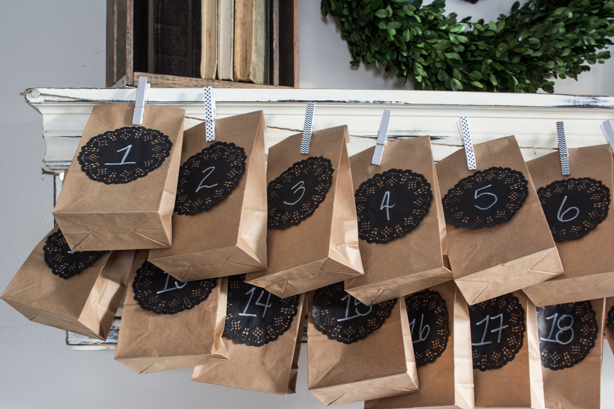 Make Your Own Advent Calendar - A Paper Bag Advent Calendar