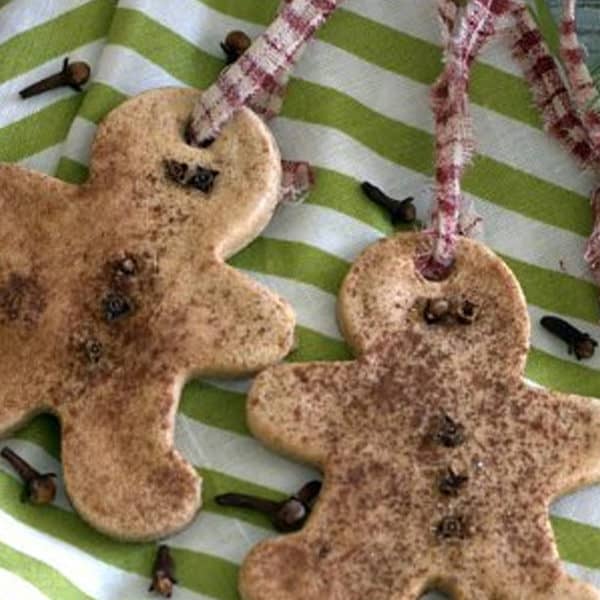 How to Make Your Own Authentic Gingerbread Salt Dough Ornaments