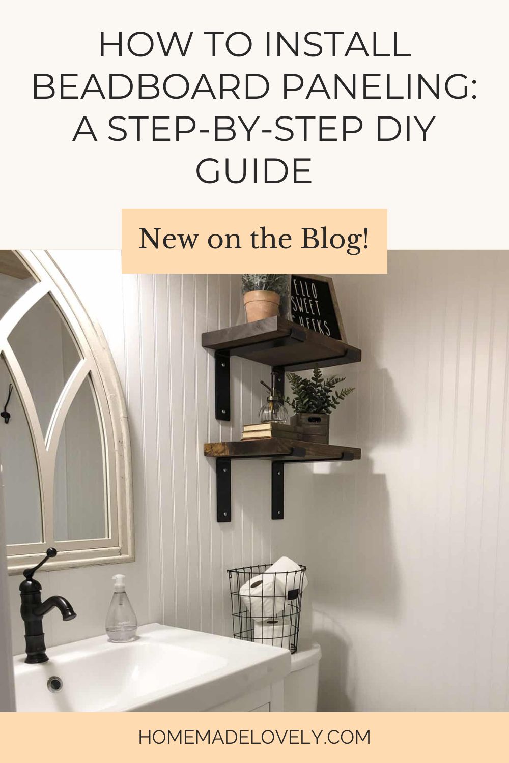 Beadboard Decorating Ideas Easy DIY Beadboard Wall Angela Marie Made