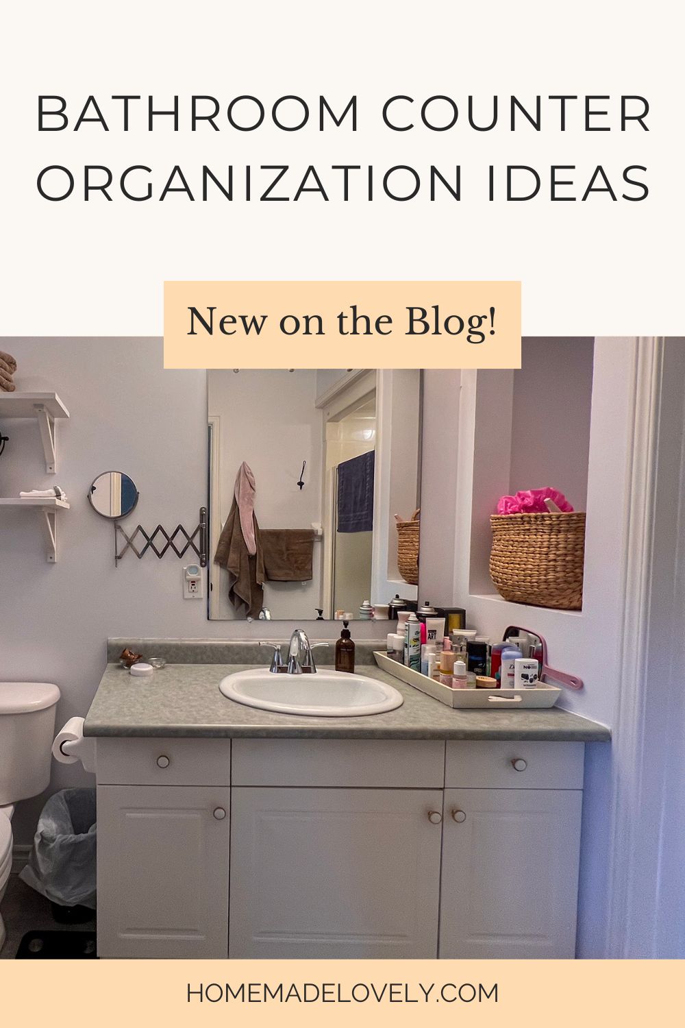 5 Bathroom Counter Organization Ideas