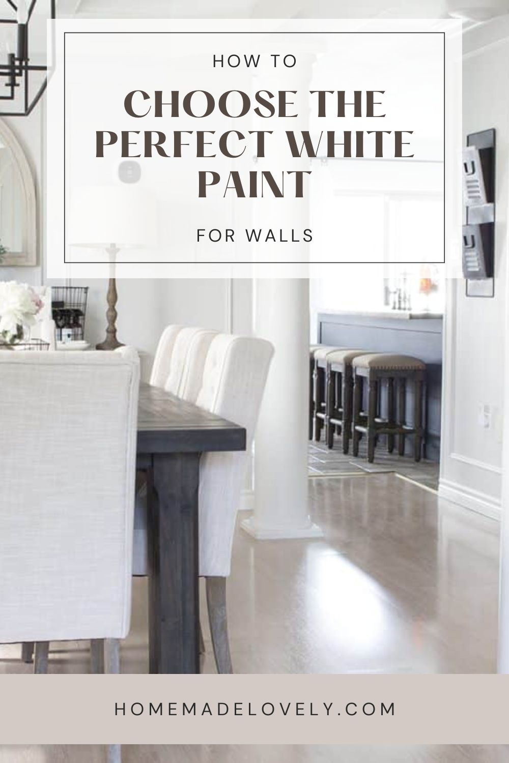 How to Choose the Perfect White Paint for Walls