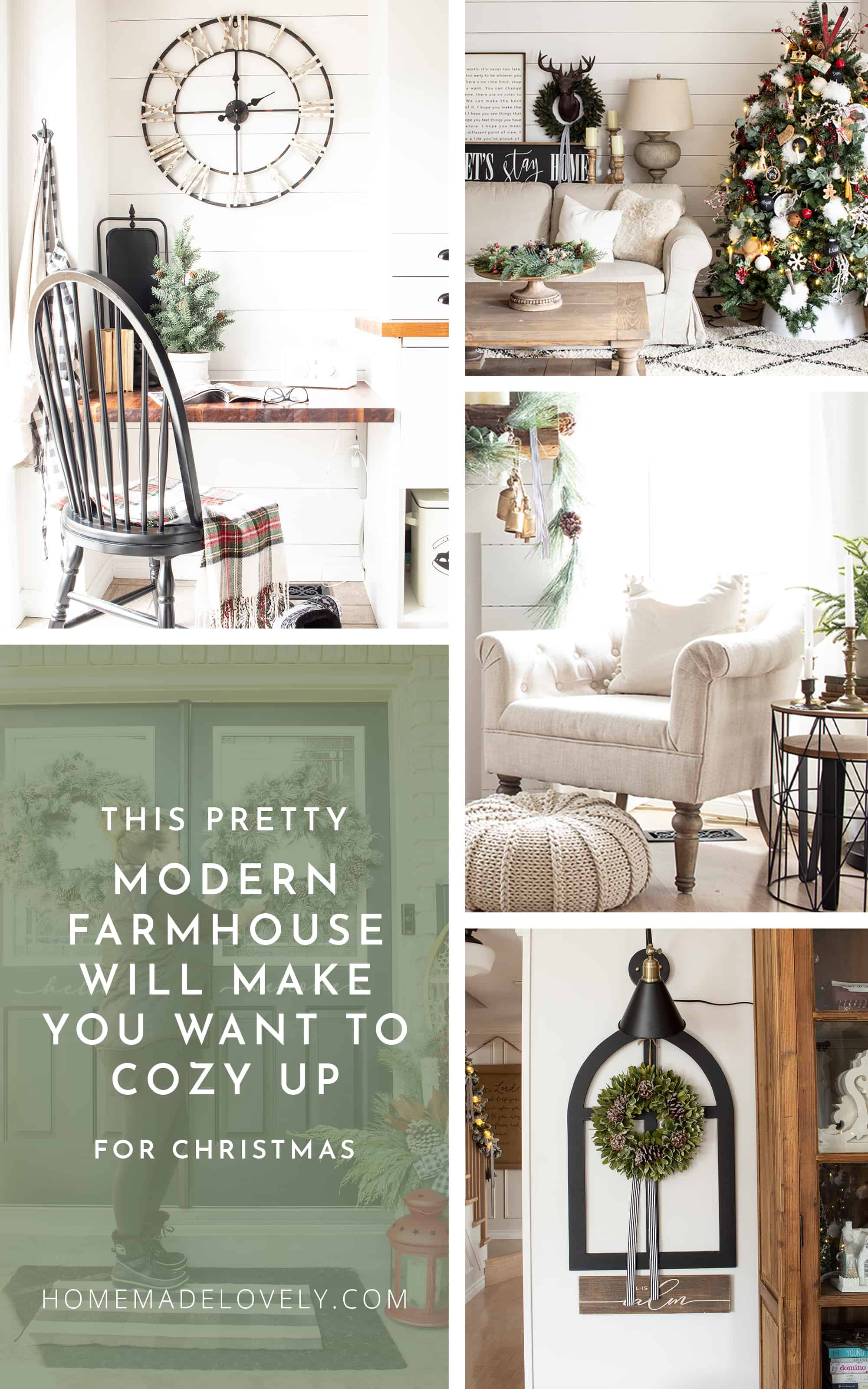 Our Pretty Modern Farmhouse Will Make You Want to Cozy Up for Christmas
