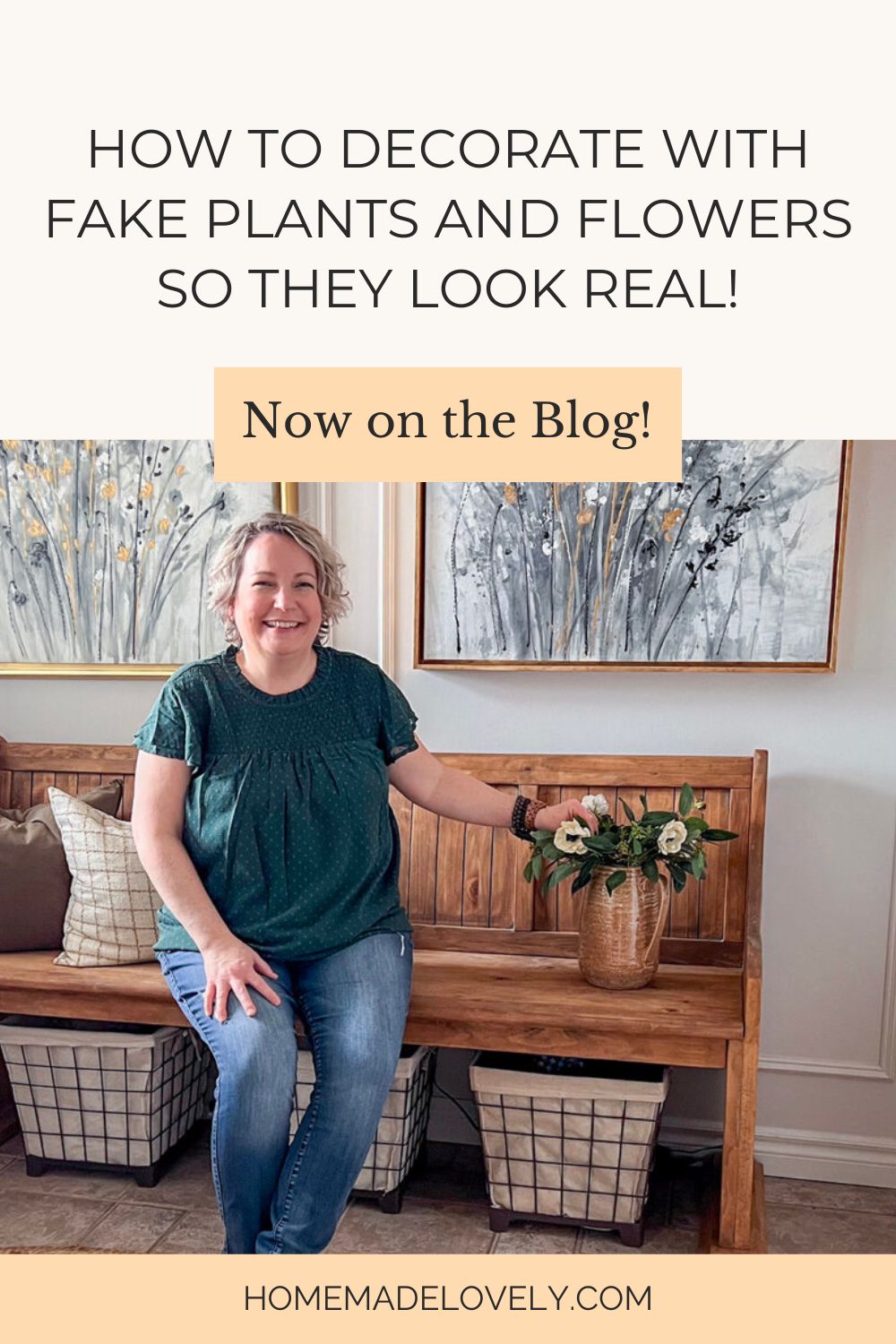 How to Decorate with FAKE Plants and Flowers So They Look REAL!