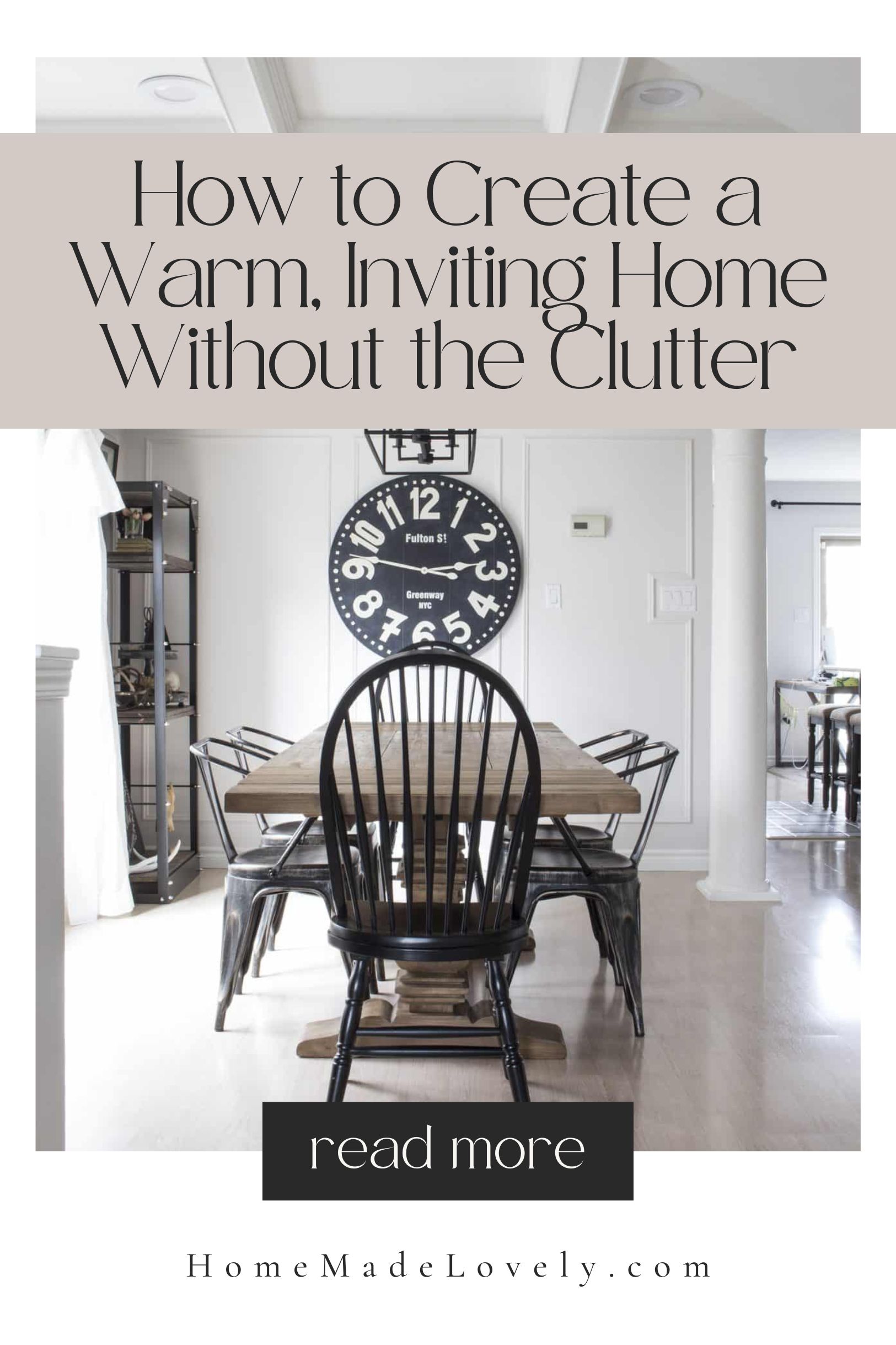 Cozy Minimalism: How to Create a Warm, Inviting Home Without the Clutter