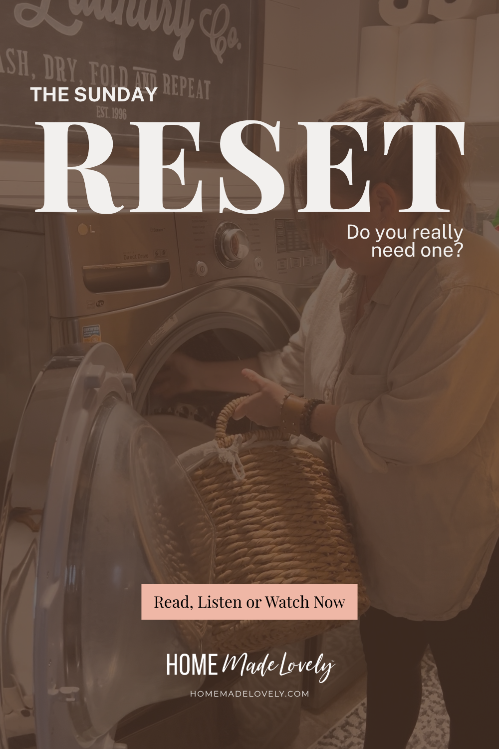 Sunday Resets text overlay