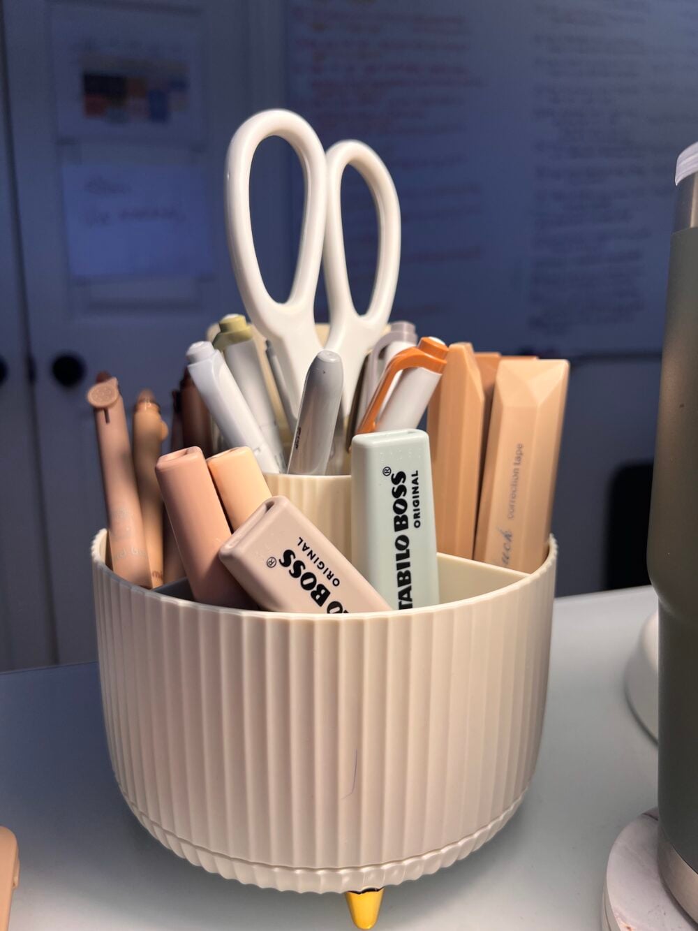 scissors in office holder